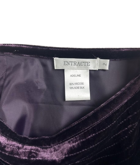 Entracte jupe mi-longue en velours - Taille M - Très bon état - Photo 10